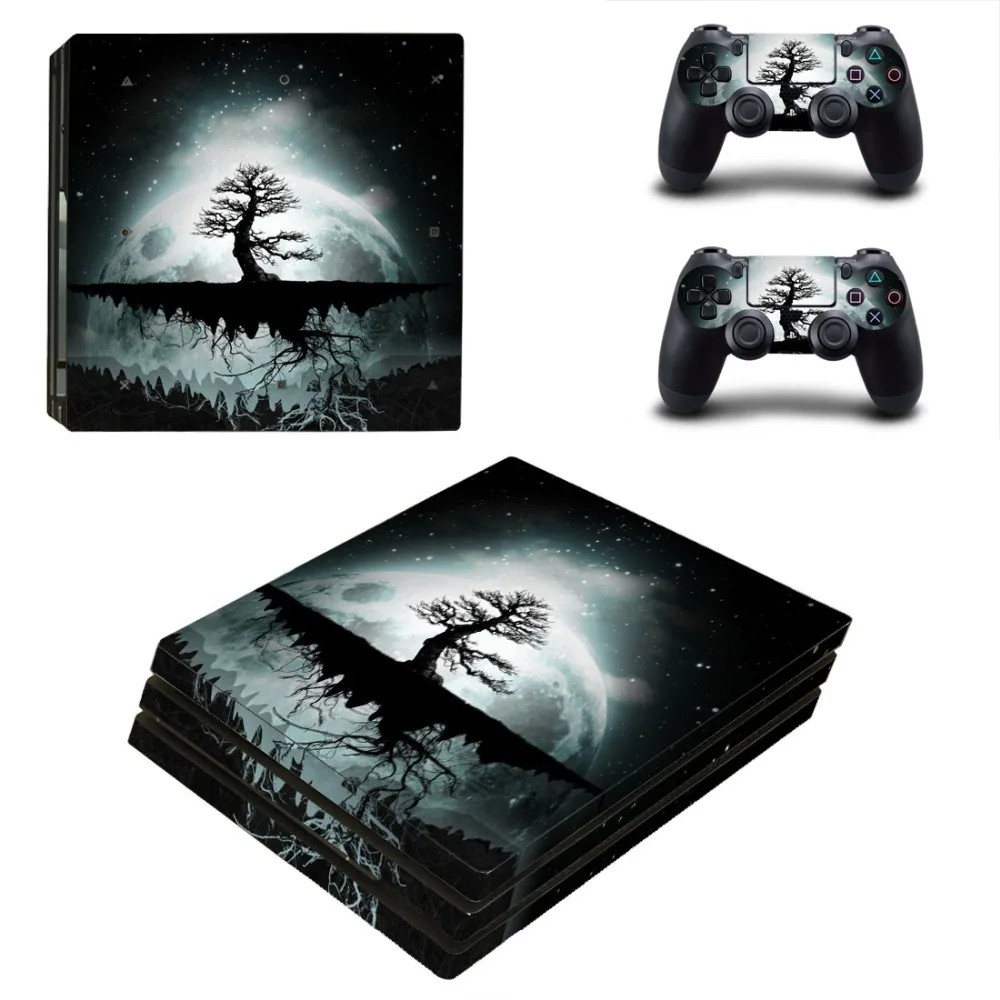 

Tree PS4 Pro Sticker Vinyl Design PS4P Skin Stickers for Sony Playstation 4 Pro Console and Controller