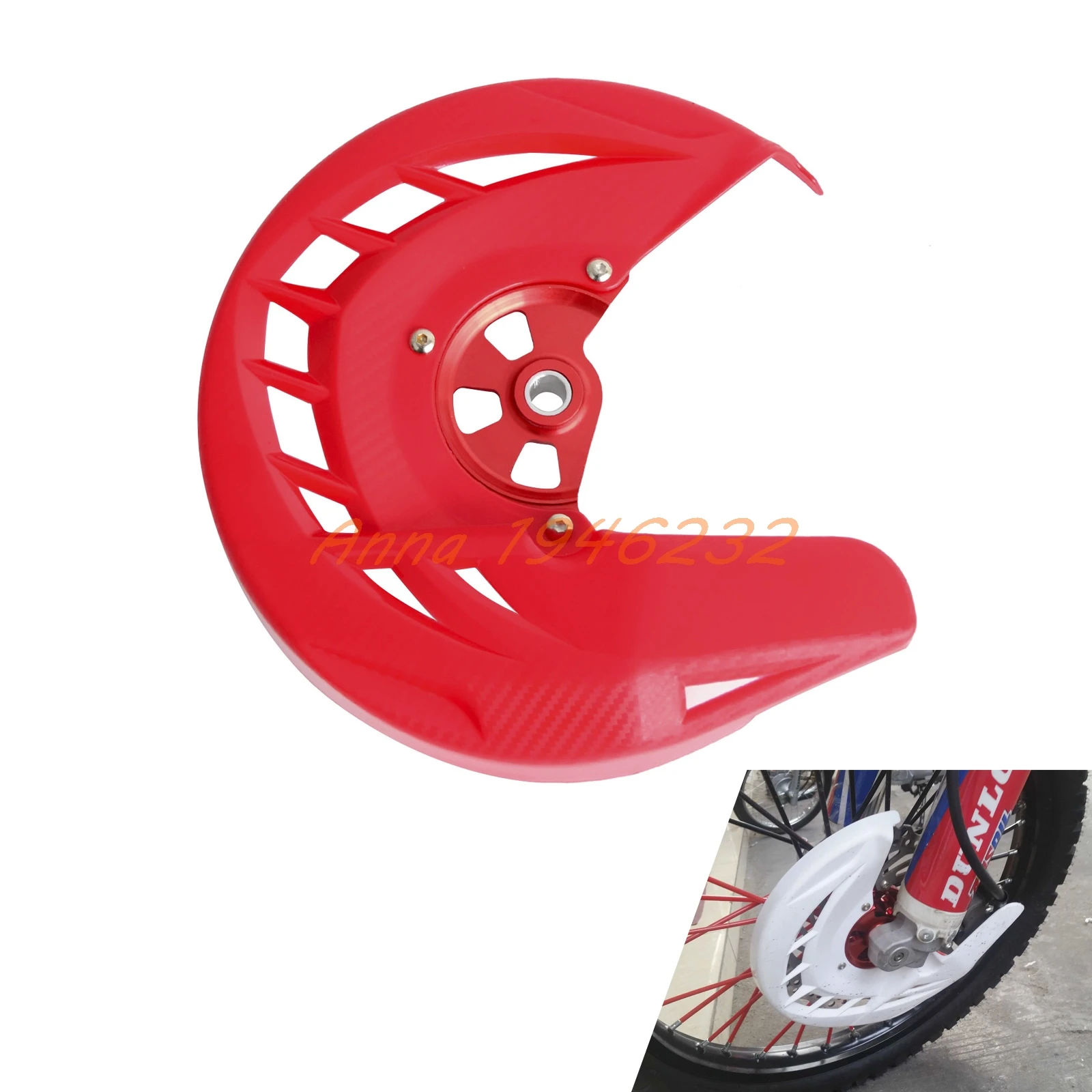 

Red Front Brake Disc Rotor Guard Cover For Honda CRF250L CRF250M 2012 2013 2014 2015