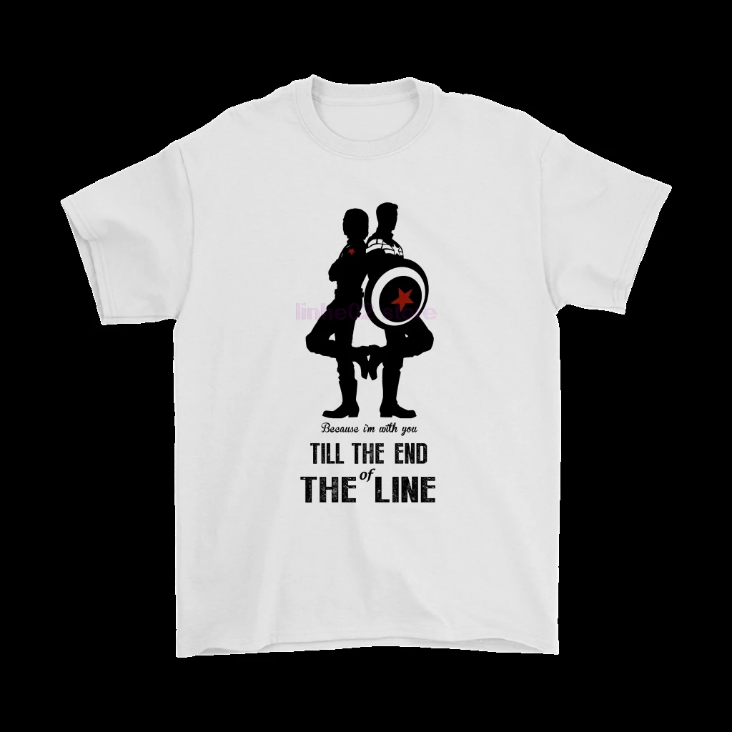 

Till The End Of The Line Captain America Winter Soldier Shirts