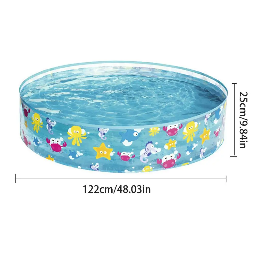 122*25 см надувной круг для купания ребенка бассейн Piscina портативный открытый детский бассейн Ванна детский бассейн