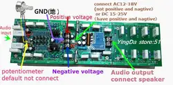 Высокая мощность Собранный HIFI 1000 Вт TTC5200/TTA1943 моно усилитель доска в радиатор