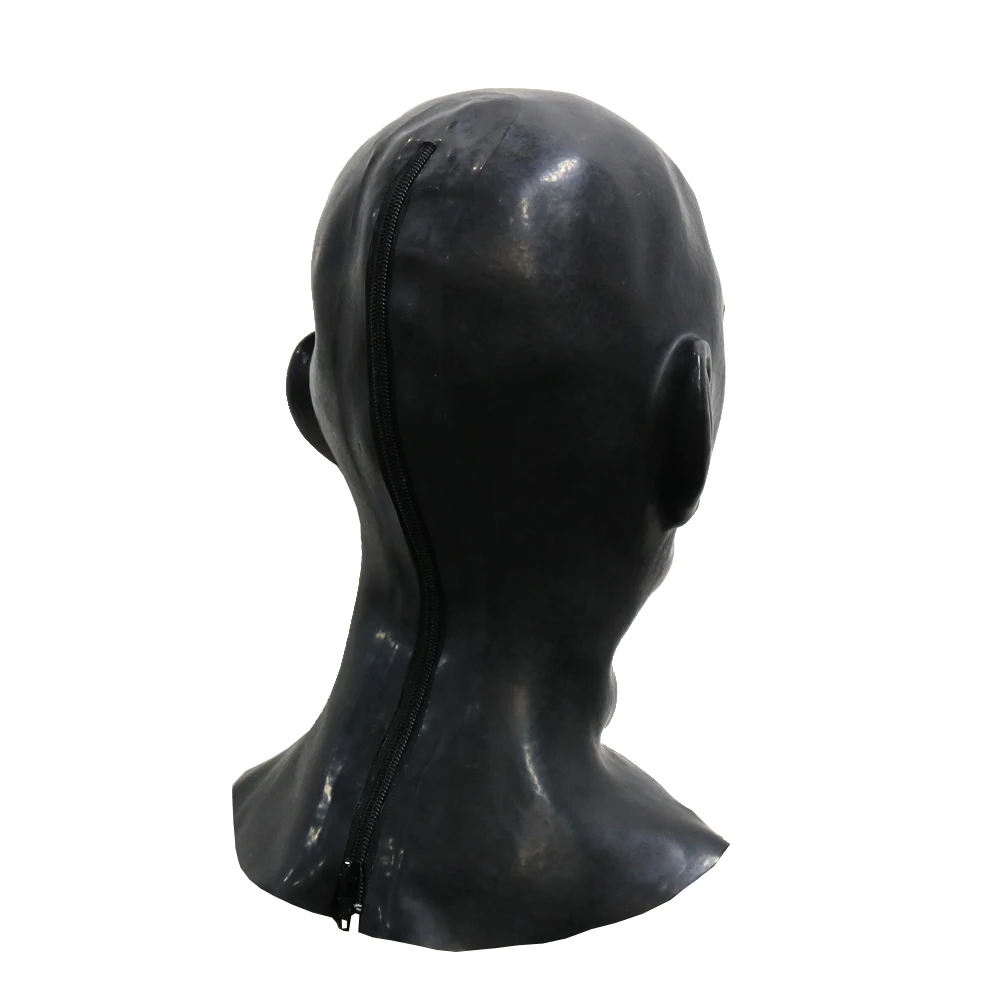 3D маска w уши w «красные губы» для губ с оболочка для языка, носа трубки подходят 54-57 Хеллоуин маска для глаз БДСМ секс игры бондаж маска