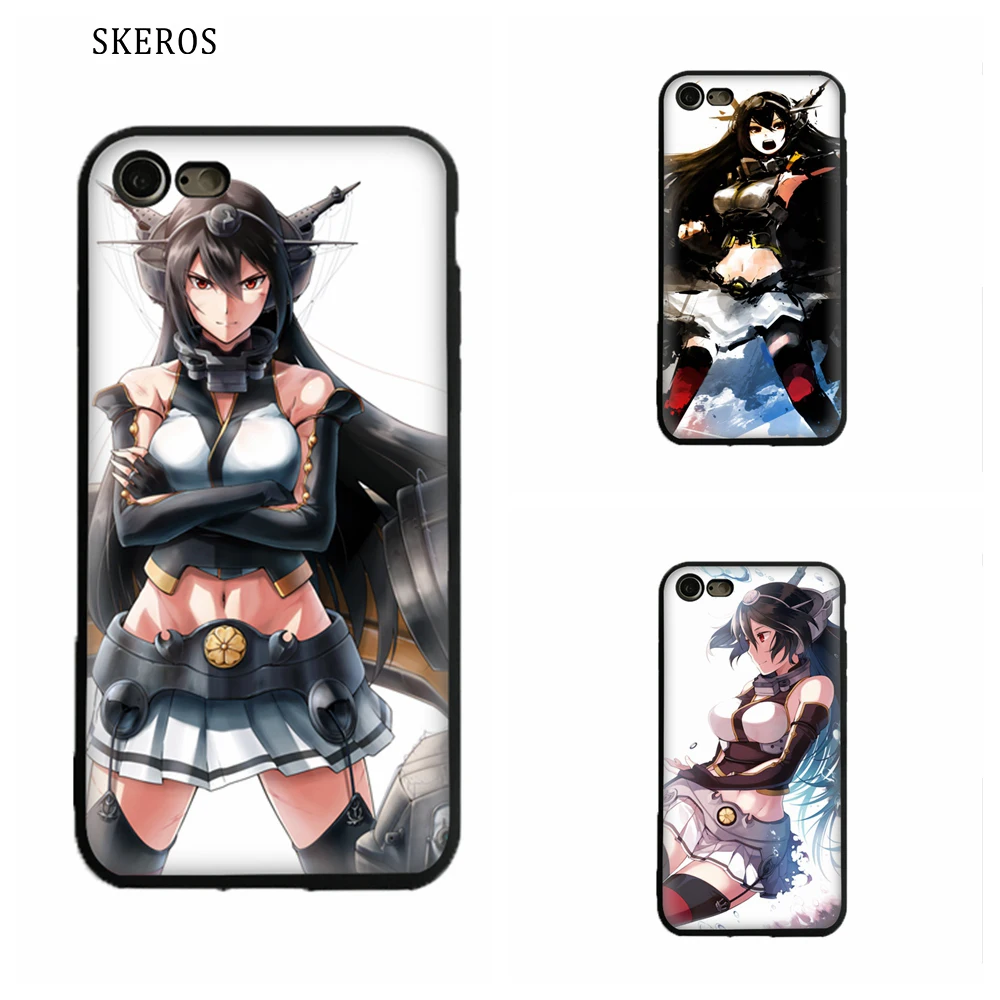 SKEROS Nagato Kantai Collection Silicone Phone Soft Cover For IPhone X 5 5S Se 6 6S 7 8 Plus #ua205 |