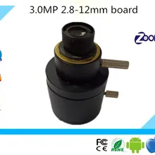 M12 F1.4 3,0 MP CCTV объектив камеры 2,8-12 мм варифокальный объектив Ручной зум фокус объектив