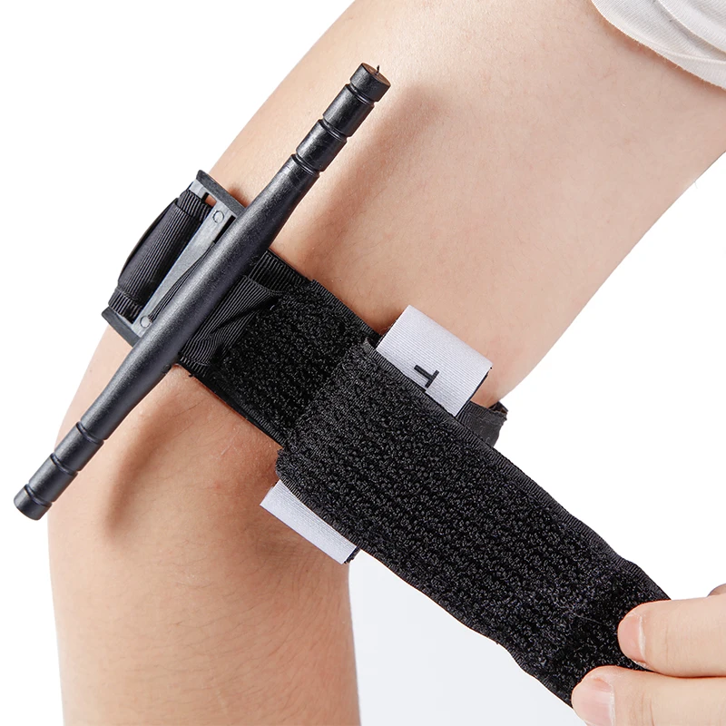 Outdoor survival tourniquet fast hemostasis Medical emergency tactical military exploration one-handed operation