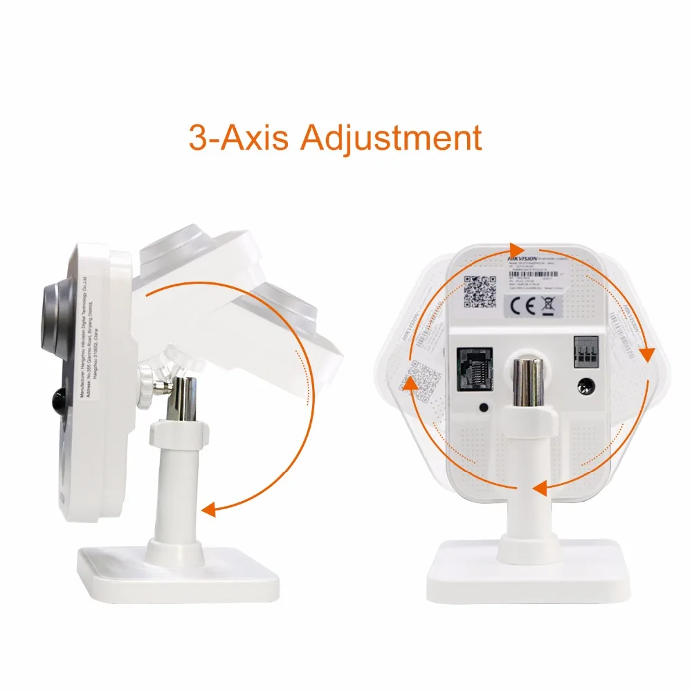 Hikvision DS 2CD2442FWD IW беспроводная 4MP куб POE IP камера безопасность H.265 слот для sd карты