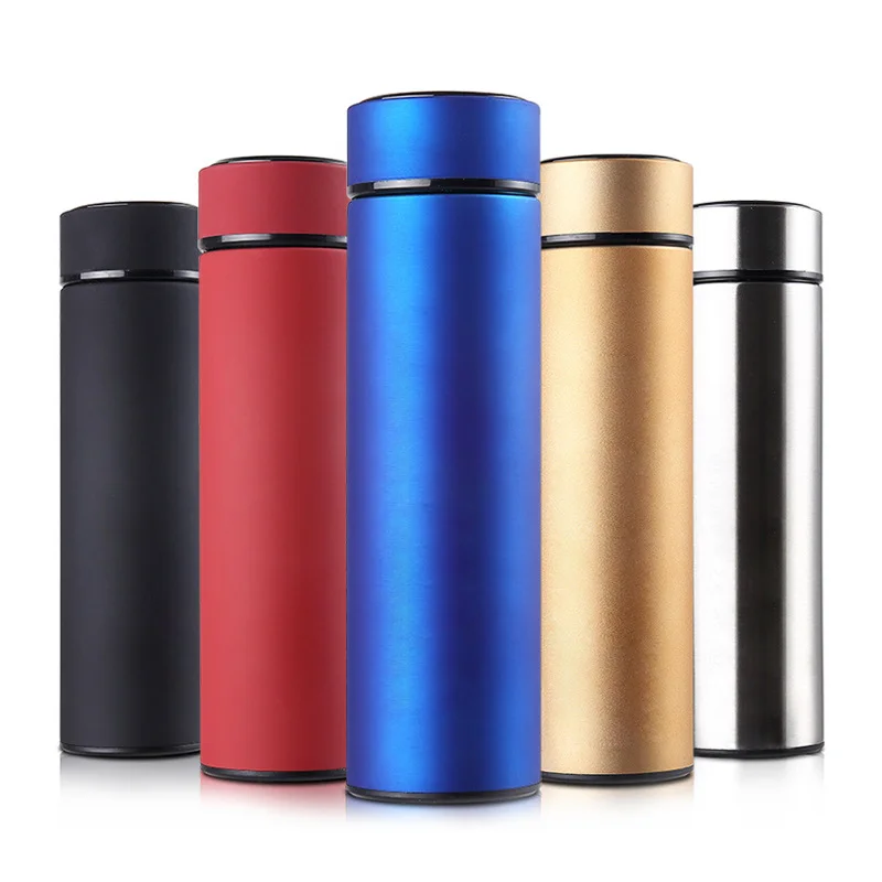 

500 ML 304 Stainless Steel Thermos Tea Vacuum Flask With Filter Thermal Cup Coffee Mug Water Bottle Office Business Home Thermo