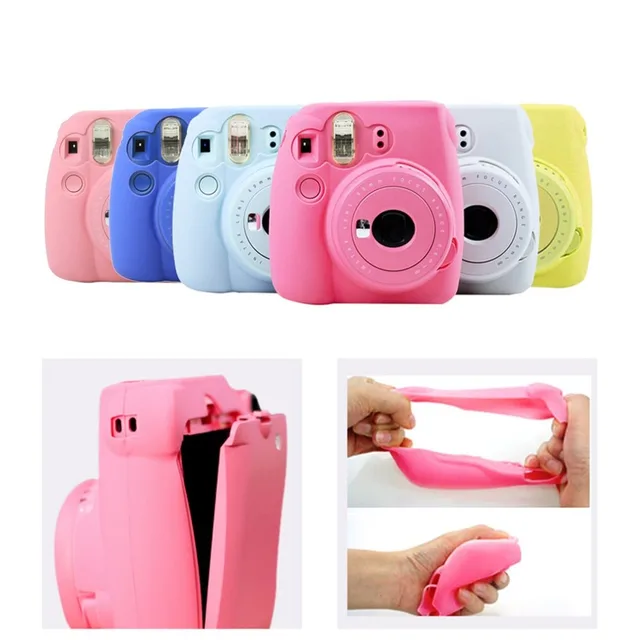 Cheap Soft Camera Bag Skin Protective Shell Bags Camera Cases for Polaroid Fujifilm Instax Mini 8/8+ Carrying Storage Cover Bag Photo Cheap Soft Camera Bag Skin Protective Shell Bags Camera Cases for Polaroid Fujifilm Instax Mini 8/8+ Carrying Storage Cover Bag Photo