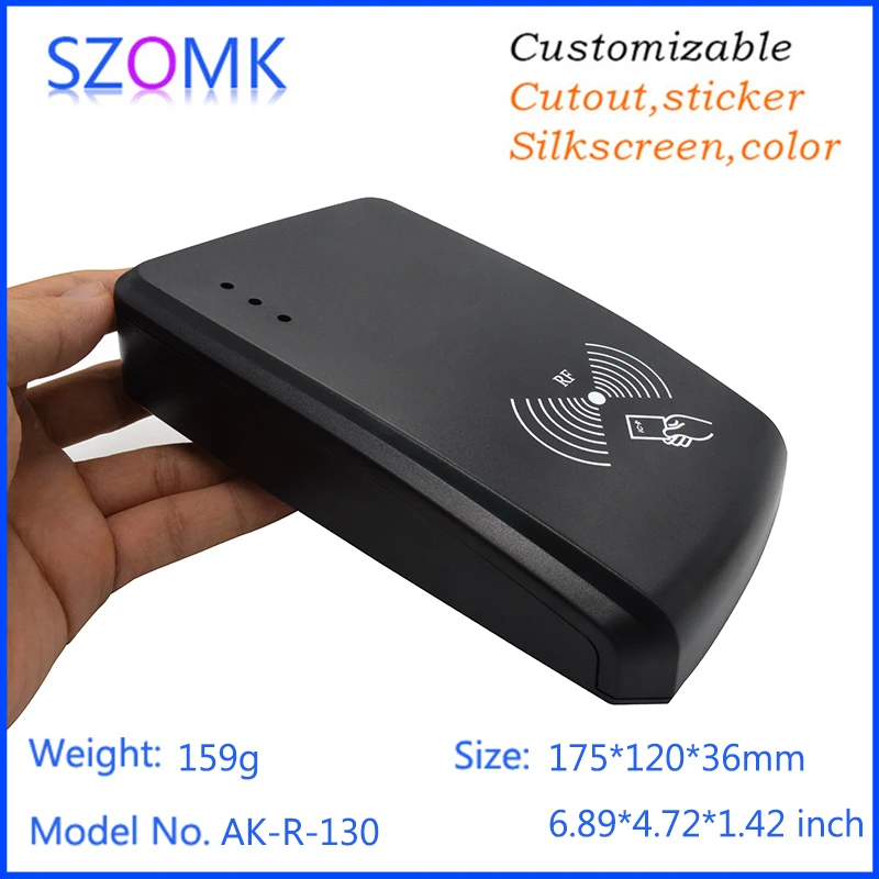 

1 piece plastic card reader plastic electronics case 175*120*36mm for plastic wall mounting case for home security szomk wire