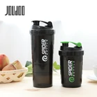<+> JOUDOO 601-700 мл Фитнес Спорт Бутылка Протеиновый Порошок Встряхнуть Молочные коктейли Бутылки для ★