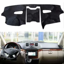 Для Mercedes-Benz Vito Viano V-Class Valente W639 2004- фланель Dashmats приборной панели крышки приборной панели коврик в машину на заказ