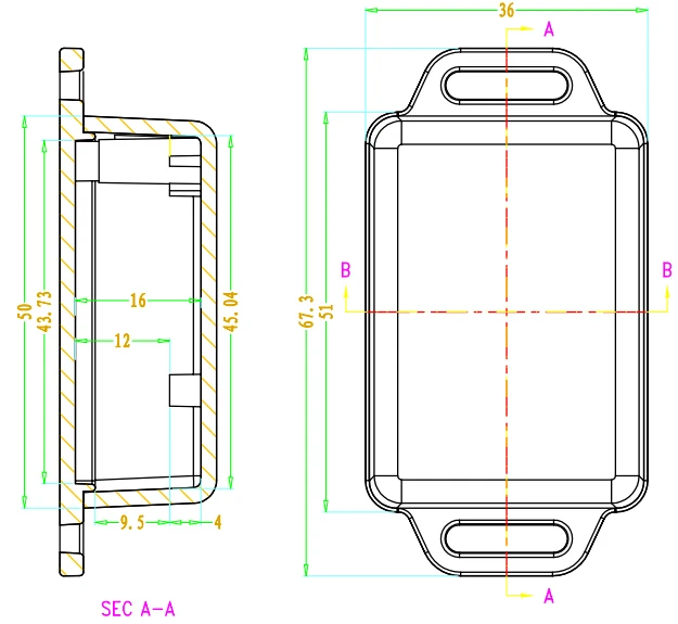 szomk plastic enclosure for electronics project enclosure junction housing electronics box instrument enclosure box (7).jpg