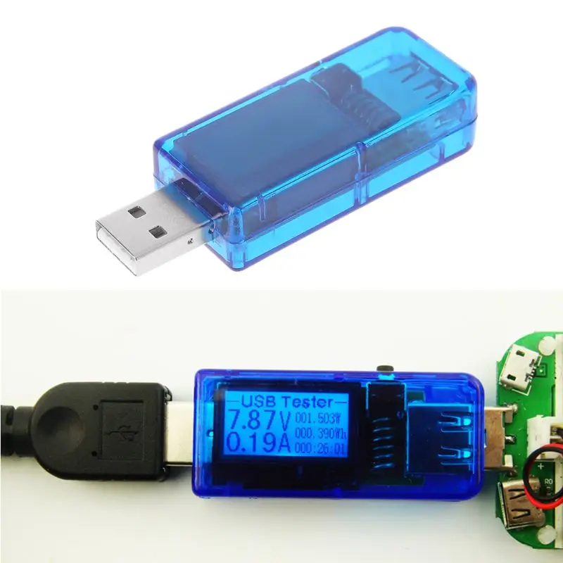 

12 in 1 USB Tester Voltage Current Meter Power Bank Charger Indicator Detector Multimeter -hol