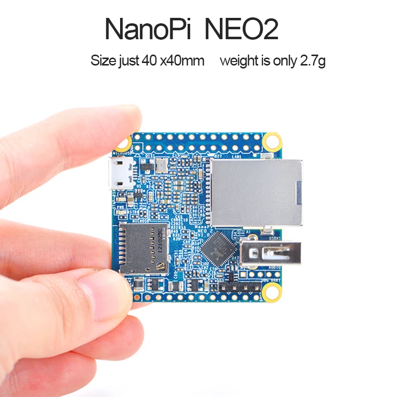 

NanoPi NEO2 Fully Chronicles H5 Development Board 64 Bit Four Core A53 Gigabit Ethernet