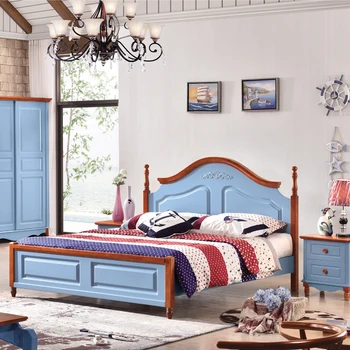 

Factory price europen style simple bed sets