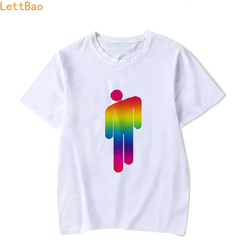 

Newest Hip Hop Billie Eilish T Shirt men/women Casual T-shirt O-Neck Short Sleeve Fashion 90s aesthetic Tshirt Harujuku style