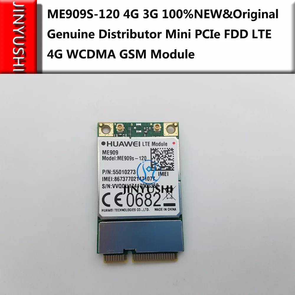 JINYUSHI для ME909S-120 MINI PCIE 4G и подлинный дистрибьютор FDD LTE 4G WCDMA GSM поддержка gps модуль