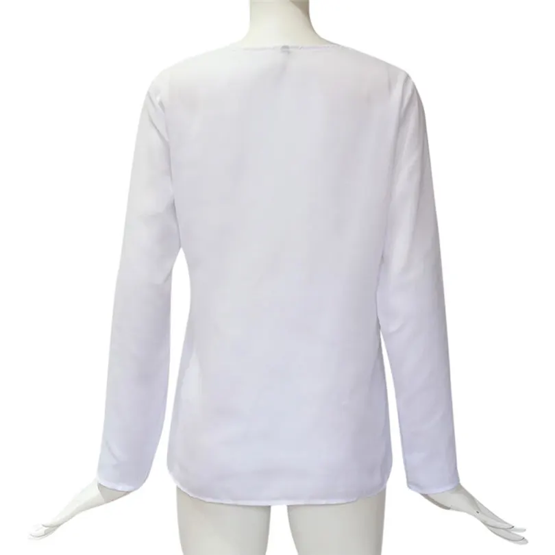  Fashion Women Summer Chiffon Vintage Solid Shirt Office Ladies Plain Slim Casual Daily Blouses Elegant Roll Sleeve Tops #4F11  (10)