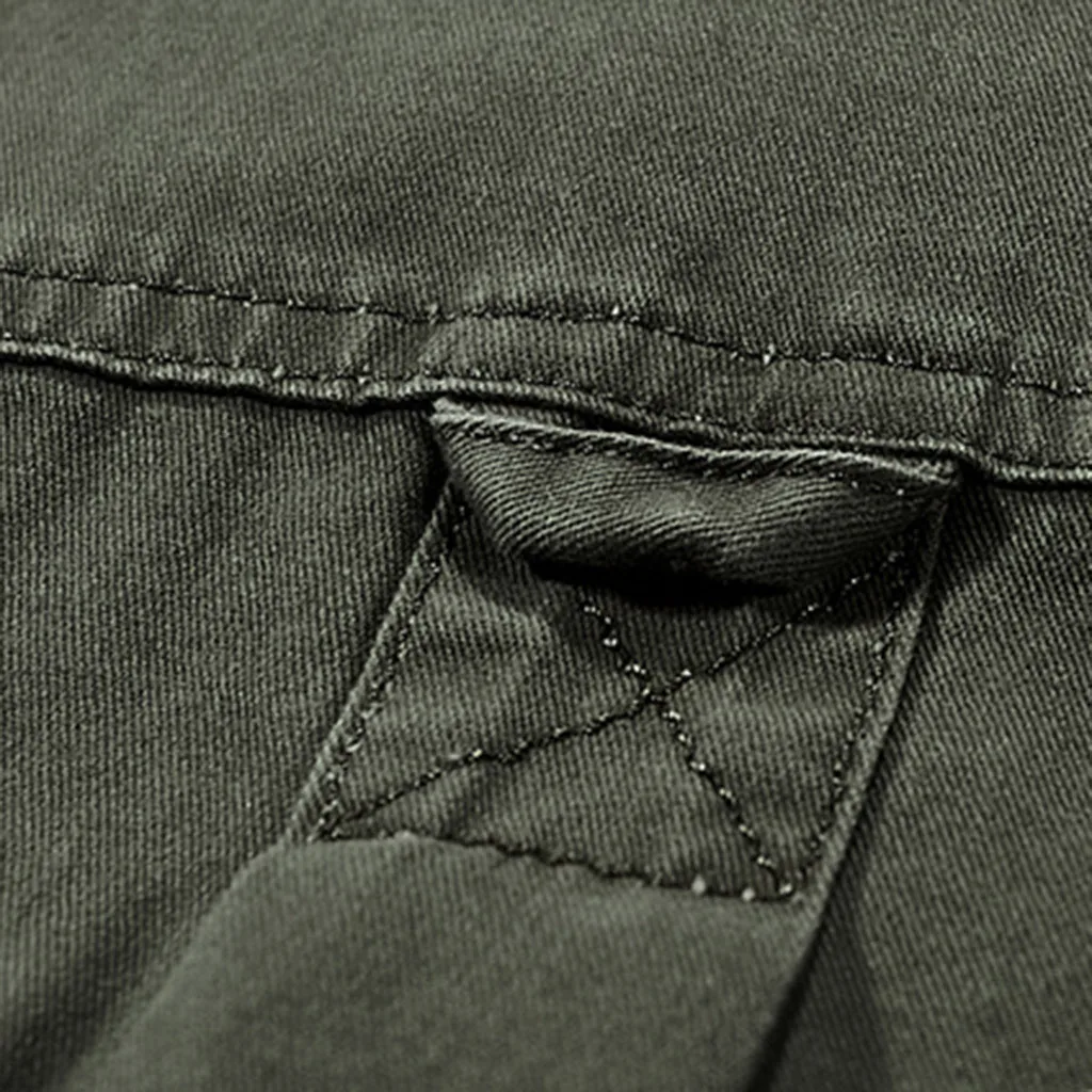 Camisa masculina camisas hombre, мужские повседневные топы с коротким рукавом и вышитыми карманами в стиле милитари, чистый цвет, мужская рубашка