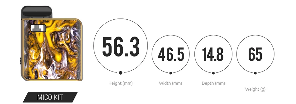 SMOK Mico Resin AIO Pod Kit 700mAh
