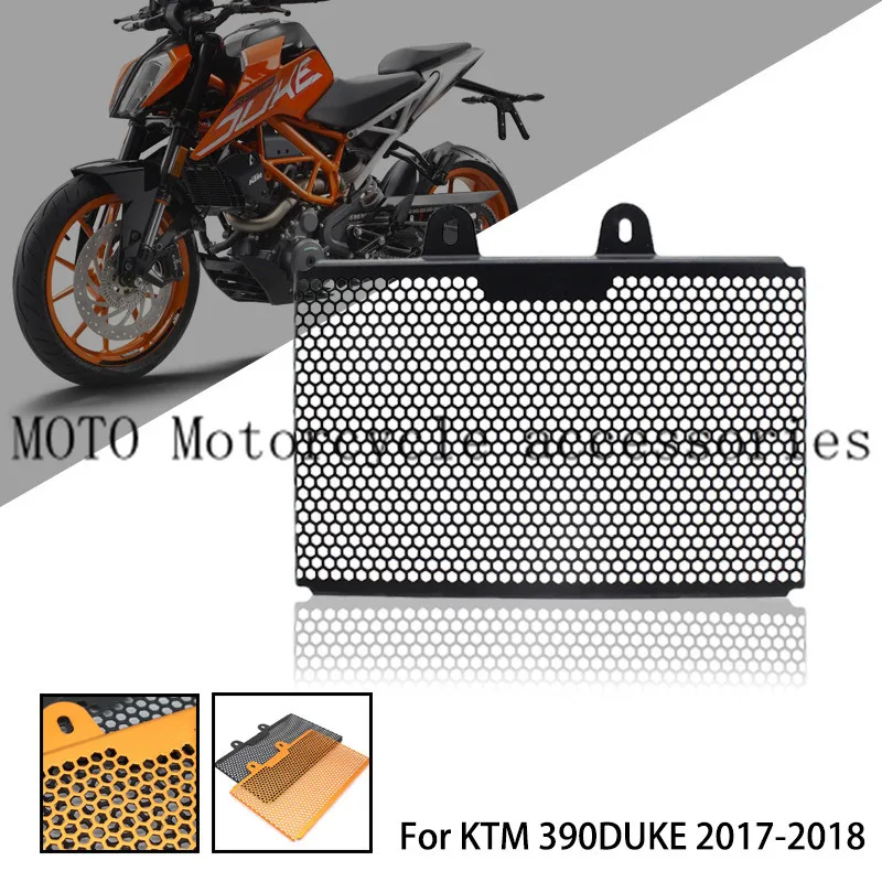 Алюминиевая Защита радиатора мотоцикла защита резервуара для воды KTM Duke 390 2017 2018 |
