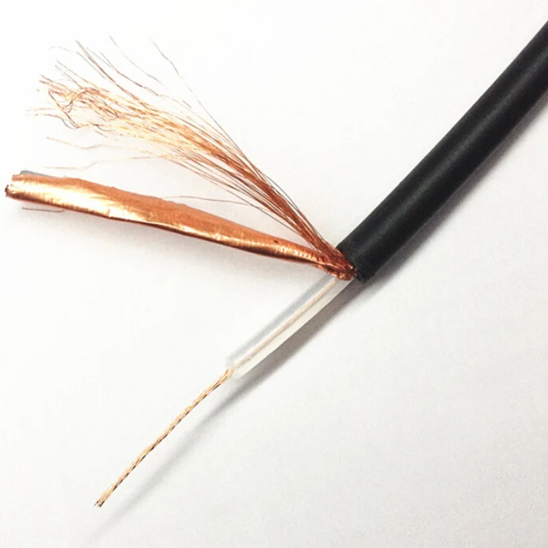 Pure Copper BNC Male To Male Straight Crimp Q9 Head HD Monitor Line Double-head Video Cable 0.5 M / 1 M Jumper Pure Copper BNC Male To Male Straight Crimp Q9 Head HD Monitor Line Double-head Video Cable 0.5 M / 1 M Jumper