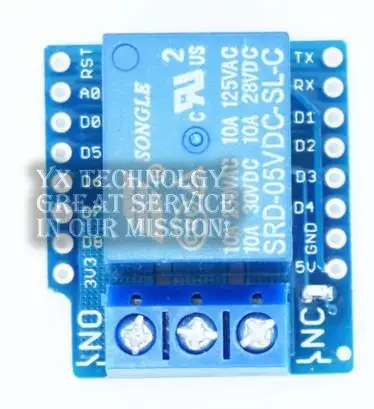 1CH Relay Shield V2 Version 2 for WEMOS D1 mini ESP8266 WiFi Module