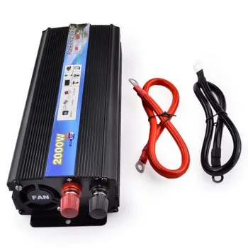 

2000 Watt DC 24V to AC 220V Car Auto Power Inverter Charger Converter Effective HWC