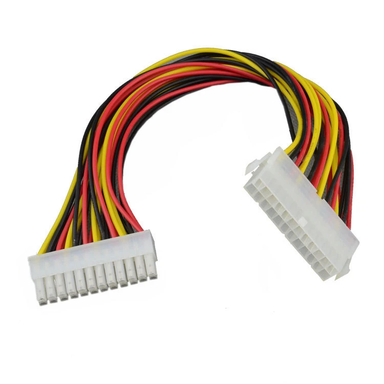 ATX 24Pin Power Extension Cable Line Adapter For Computer Laptop PC Motherboard