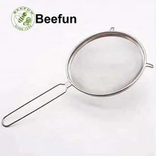 Beefun из нержавеющей стали медовая сито с длинной ручкой сетевой сетчатый фильтр для экрана инструменты для пчеловодства домашний сад Чайный фильтр