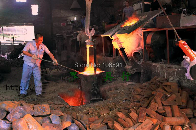 Power Tools D9 Professional metal head Pneumatic earth Sand Rammer