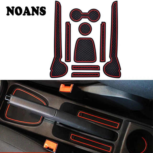 9PCS/Set For 2011 2016 VW Polo 6R GTI Volkswagen Polo Accessories 3D