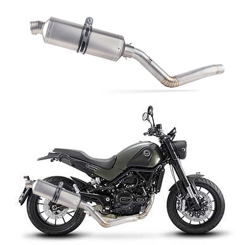 TRK502 мотоциклетная труба глушителя Akrapovic гоночная полная выхлопная система