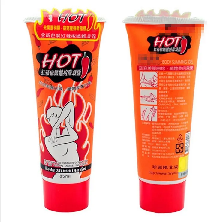 

Chili body Slimming Creams Fast burning fat Weight Loss Creams Massage gel 85ml