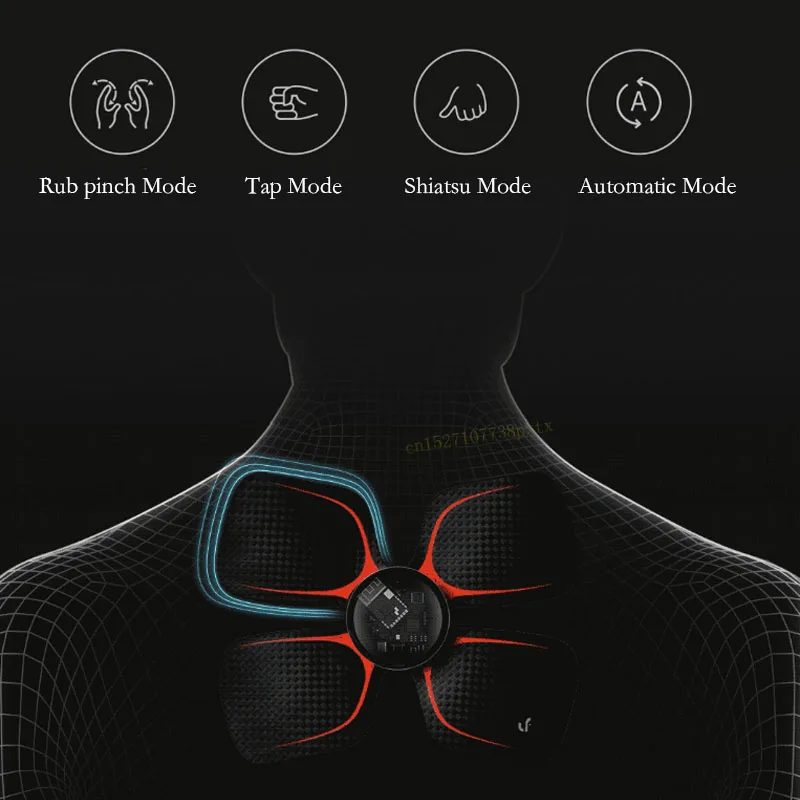 Xiaomi LF Массажная Волшебная наклейка с четырьмя колесами умный Электрический массажер для расслабления тела работа мышц с приложением Mijia