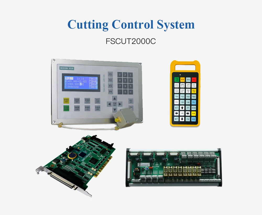 WaveTopSign Friendess FSCUT Лазерная резка машина система управления 0-6KW FSCUT2000C Cypcut BCS100 BMC1604 FSCUT2000C контроллер