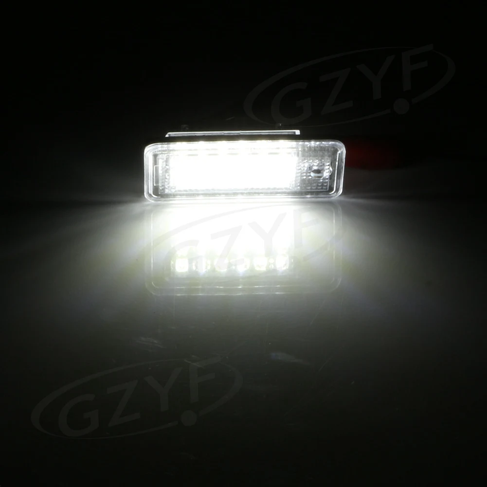 Xenon White CAN-Bus 18-SMD LED License Plate Light Lamps For Audi A3 A4 A6 A8 S3 S4 S6 S8 Q7
