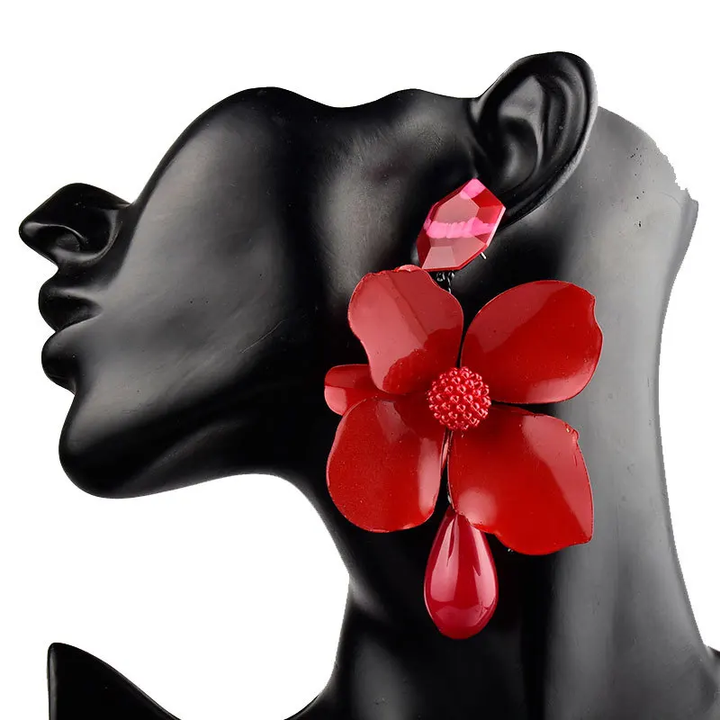

Flower Earrings Fashion Accessories Jewelry Drop Dangle Earrings