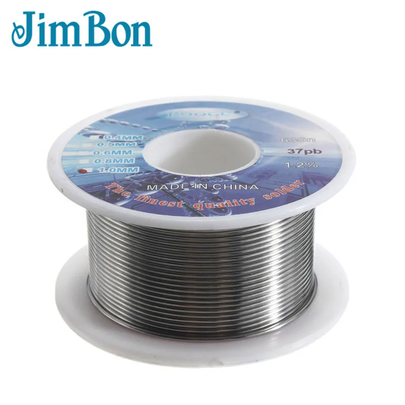 

0.3mm 0.6mm 0.8mm 1.0mm 30g 63/37 Tin Solder Soldering Welding Iron Wire Lead Line Rosin Core Flux Reel Welding Wire For HAKKO