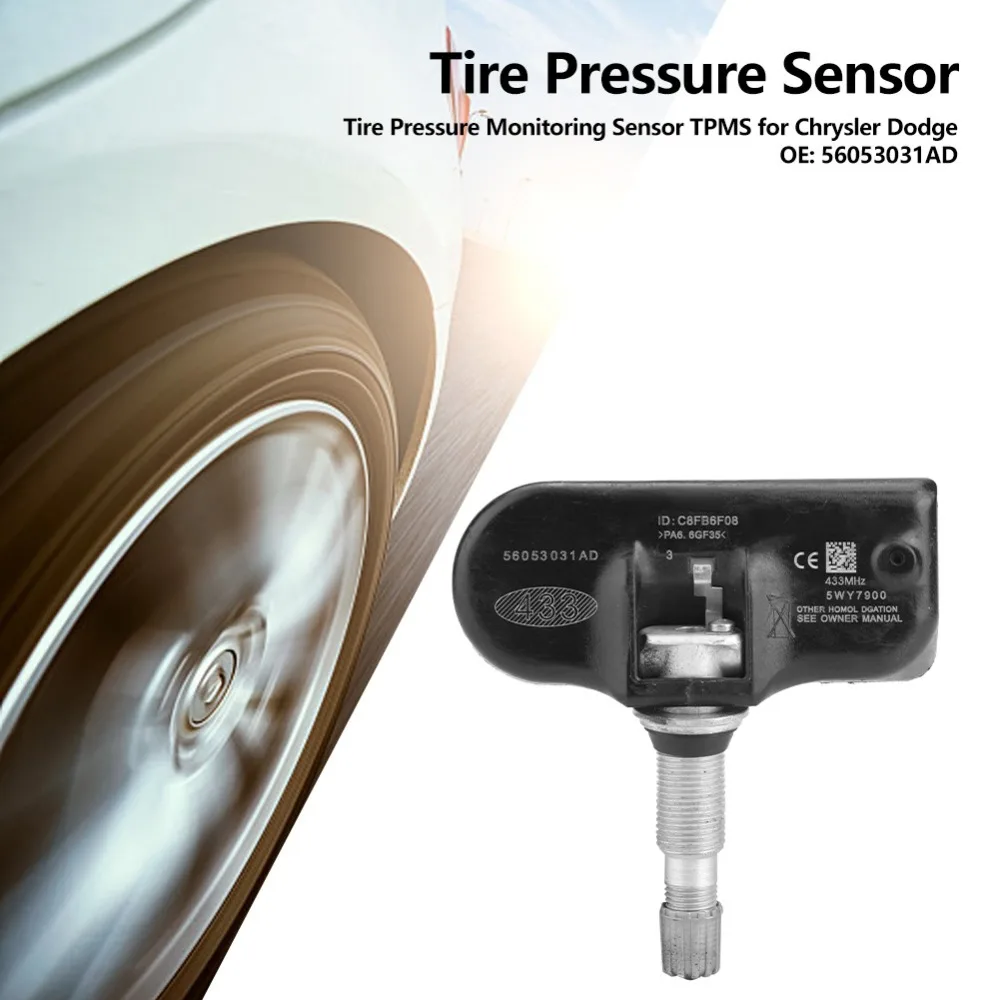 

Tire Pressure Monitoring Sensor TPMS for Chrysler Dodge 56053031AD High Level Of Accuracy And Sensitivity