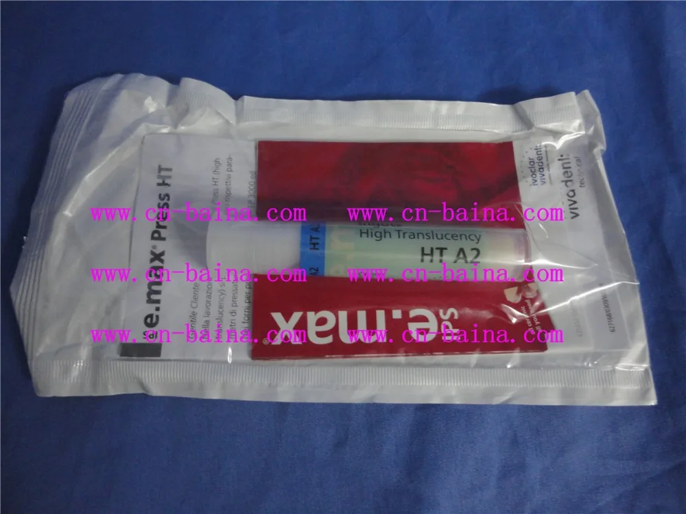

IPS refill emax press HTA2 hta2 ingots high translucency ceramics block tubes tablets e.max ingots rohllnge porcelain ceramics