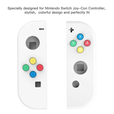 DIY портативная игровая консоль чехол для корпуса переключатель NS Joy-con контроллер полный набор сменный корпус чехол для nintendo Switch - Цвет: White Joy-con case