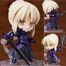 NEW hot 10cm Fate Zero Fate stay night black saber Arturia Pendragon action figure toys collection
