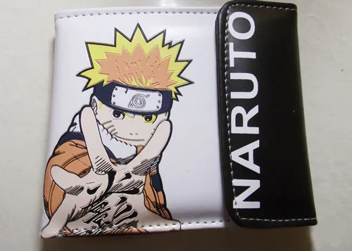

PU short wallet with colorful printing of Anime Naruto