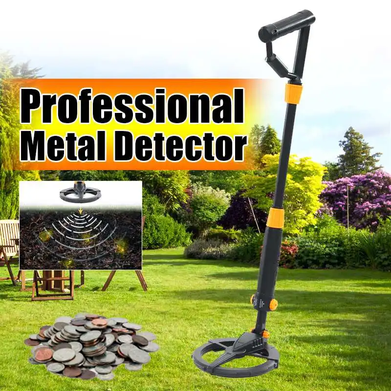

Professional Metal Detector Undergrounds Gold Detector Metal Length Adjustable Treasure Hunters Seeker Portable Hunters Detector