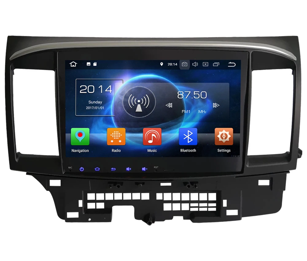 Cheap 10.1" IPS Octa Core 4G Android 8.1 4GB RAM 64GB ROM RDS Car DVD Multimedia Player Radio Stereo For Mitsubishi Lancer 2006-2016 0