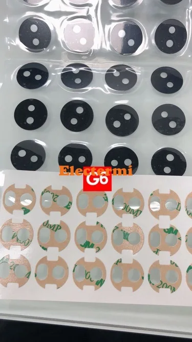 

NEW 10pcs G6 G6PLUS Camera Glass Lens Replacement For Motorola Moto G6 + plus G6 play E5 plus G7 G7 Power
