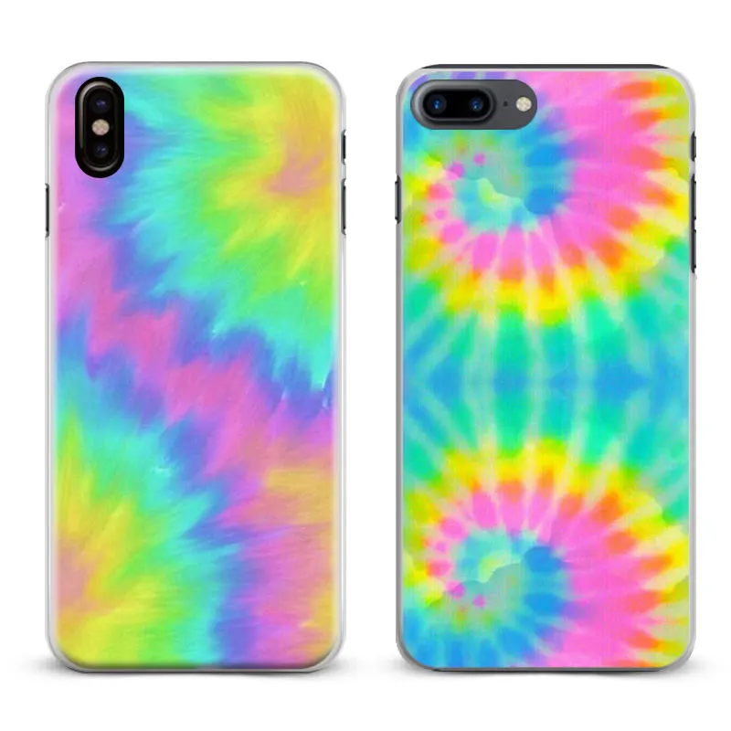

Tie dye Hippie Art Rainbow Coque Phone Case Cover Shell For Apple iPhone X 8Plus 8 7Plus 7 6sPlus 6s 6Plus 6 5 5S SE