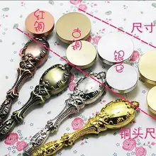 Просто чистый воск печать штамп Медная головка индивидуальный запечатывание воск модные креативные свадебные приглашения романтический подарок на день рождения