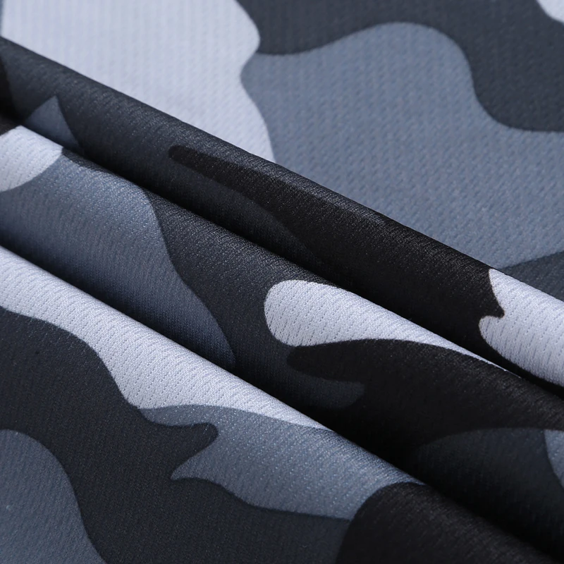 130kg Can Wear Big Size Beach T Shirts Men New Polyester Camouflage Pattern Sport Tops 5XL 6XL 7XL 8XL Beach Surfing Tshirts